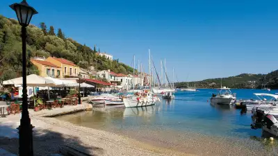 The island of Ithaca in Greece