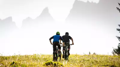 Mountain biking in Dents du Midi, Valais