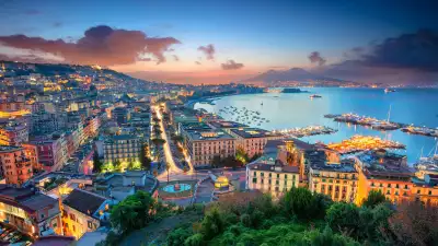 Best city breaks: sunrise in Naples, Italy