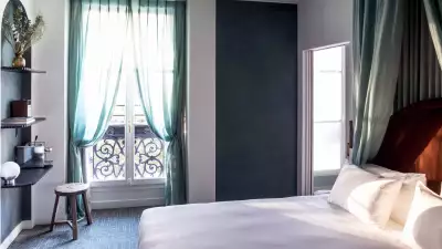 Sentier, Paris: Bedrooms at Hotel Des Grands Boulevards