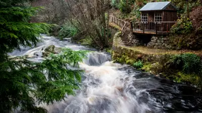 Best self-catering accommodations: Riverside view from Glen Dye, Aberdeenshire