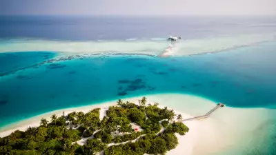 Surfing at Niyama Private Islands