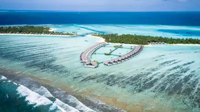 Surfing at Niyama Private Islands