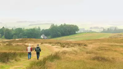 Hiking near Brockloch, Galloway Forest Park, Scotland