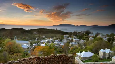 The fairytale village of Nymfaio, Greece