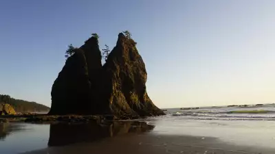 Sea stacks on Rialto Beach, Washington