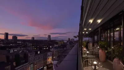 Exteriors and interiors of hotel 100 Shoreditch