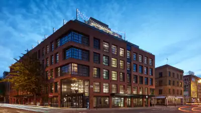 Interiors and Exteriors of The Mondrian Shoreditch