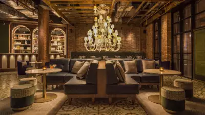 Interiors and Exteriors of The Mondrian Shoreditch