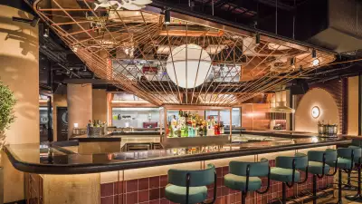 Interiors and Exteriors of The Mondrian Shoreditch