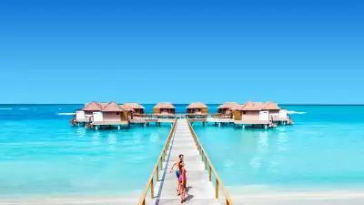 Over-the-water suites at Sandals Resorts
