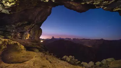 The night sky at Tejada Basin, Gran Canaria