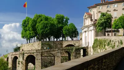 Bergamo Wall and San Giacomo Door