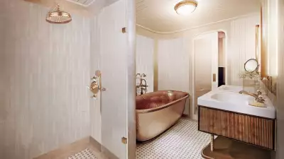 Bathroom on boat