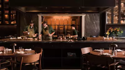 Cozinha das Flores open kitchen
