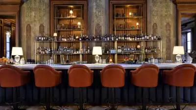 The cocktail bar at Soho House Istanbul