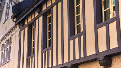 Half-timbered buildings, Guingamp
