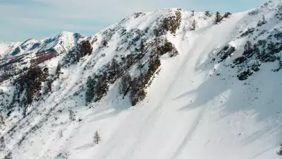 A mountain ridge in Italy