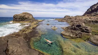 The natural sea pools at Cal&eacute;ton de los Cangrejos