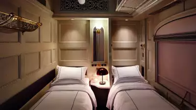 Twin bedroom on the Belmond Andean Explorer