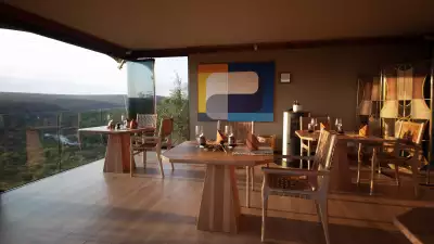 Dining room, Lepogo Lodges