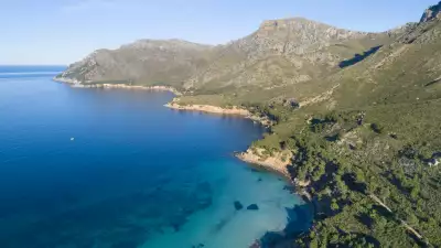 Coastal views on the walk from rom Calonia de Sant Pere to Son Serra de Marina