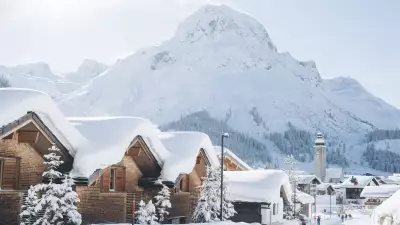 Lech in winter