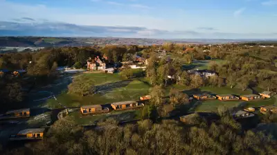 Aerial shot of The Mole Resort