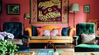 Sitting room, Glebe House