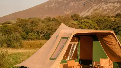 Camping at Bert's Kitchen Garden