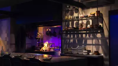 Open grill at Kramer