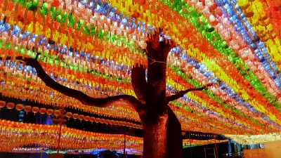 The Jogyesa Temple in Seoul