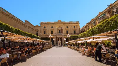 Caffe Cordina and the National Library
