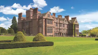 The stately architecture of Condover Hall