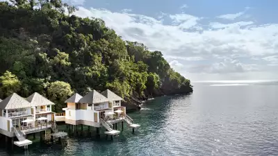 Overwater villas