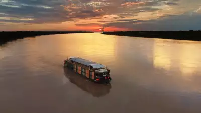 River boat on the Amazon