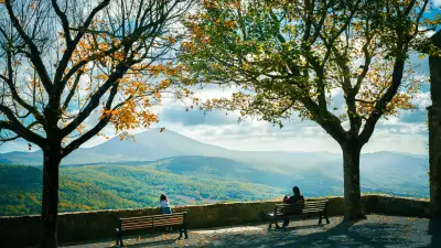 Looking out over Monte Cetona in Val d'Orcia