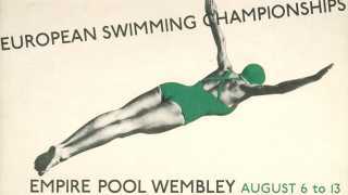 40.-European-Swimming-Championships,-artist-unknown,-1938