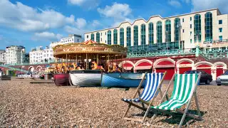 Looking-towards-the-pier-at-Sandown-(Isle-of-Wight)