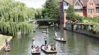 Punting in Cambridge