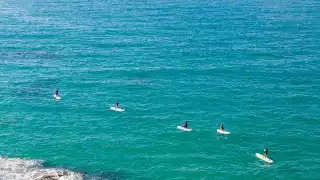 Standup paddleboarding in Cornwall