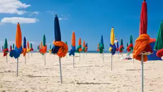 Deauville beach