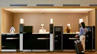 Robot hotel Japan