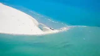 Grenen is a popular site for winter swimmers