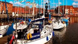 Photograph of Hull Marina