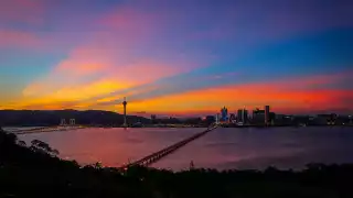 Photograph of Praia Grande Bay, Macau