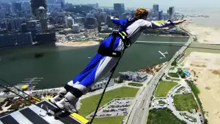 Photograph of Bungy Jump at Macau Tower