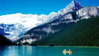 Alamy Stock Photo, Lake Louise, Banff National Park, Canadian Rockies, Canada