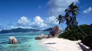 White beaches and sandy shores, Seychelles