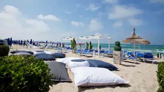 Beach side resort, Puglia, Italy